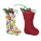 3er-Pack rustikale Mini-Weihnachtsstrümpfe, 23 cm 5