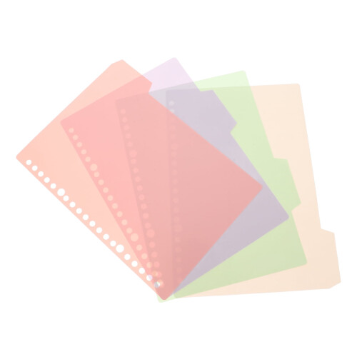 Pastelbind med faner, PP, 4-pak