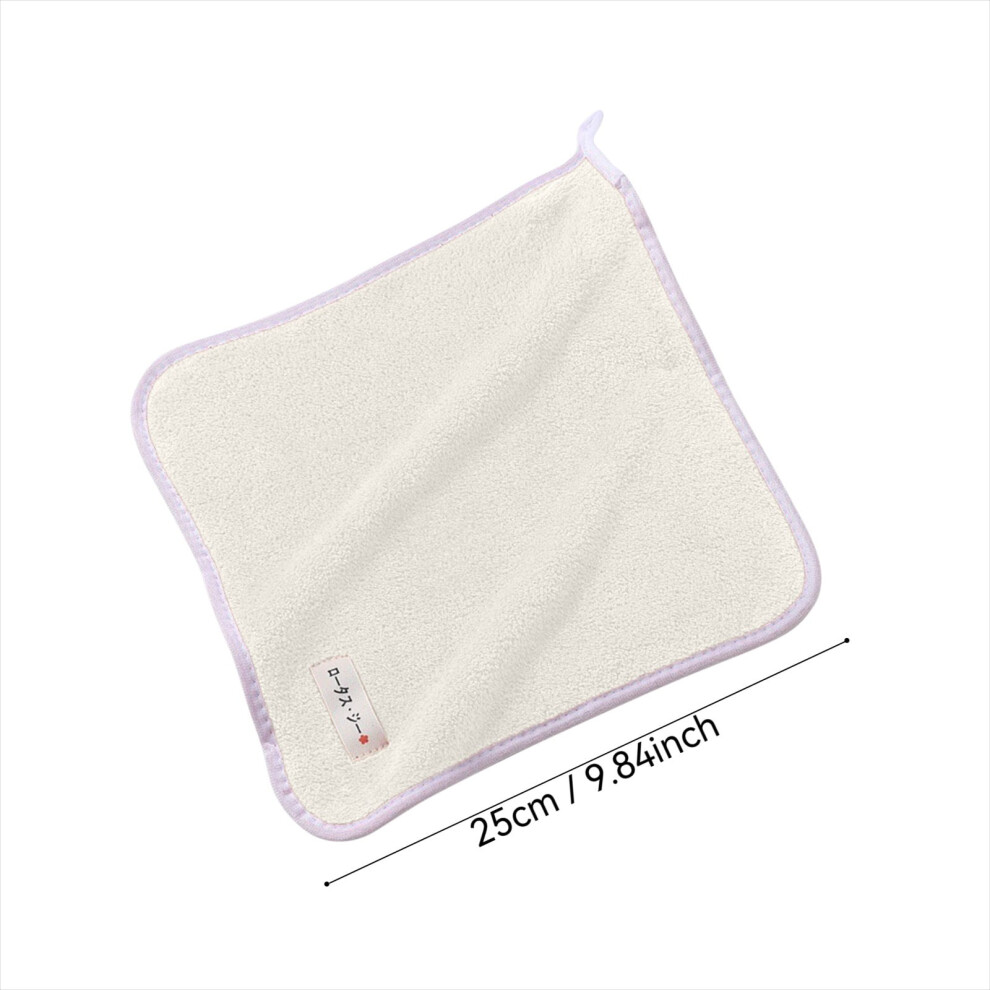 25x25cm Small Towel for Youngsters, Soft and Absorbent Face Cloth for Washing, Drying, and Personal Care, Easy to Wash and Dry