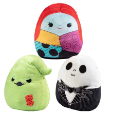 Pelúcias do Jack e da Sally, Bonecos de O Estranho Mundo de Jack, Presentes de Aniversário para Crianças/3 peças