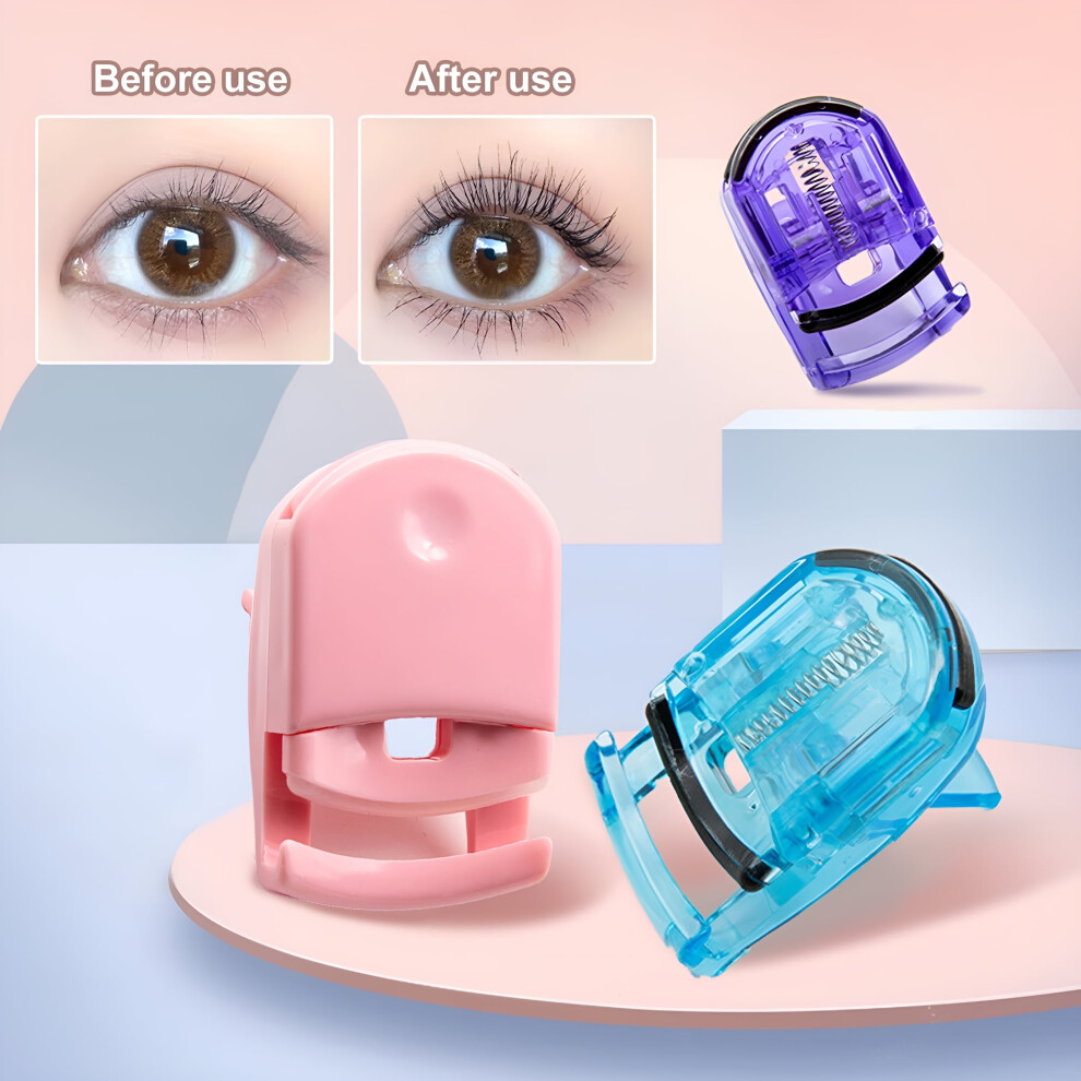 ACDANC Eyelash Curler ABS Silicone Portable 1pc