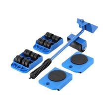 MOQIN Furniture Lift Mover Tool Set – Adjustable Height Lifter Lever + 4 Wheels, Compatible with Heavy Furniture