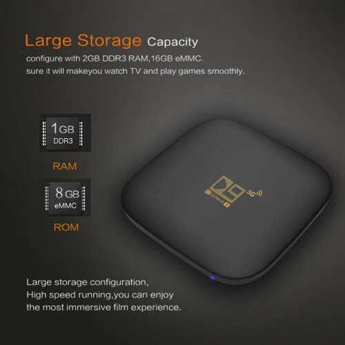 Android9TV Box4K HDR1GB+8GB Διπλής Ζώνης WiFi 1