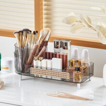Roterende makeup-organisator med stor kapacitet