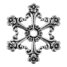 2Pièces Accessoire Couture Métal Argenté Pour Broderie