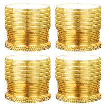 4 st justerbara möbelhöjare halkfria bordslister metall för skåp soffa guld