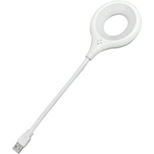 Lampe de lecture LED USB à commande vocale 300 lm, col de cygne, 1 pièce