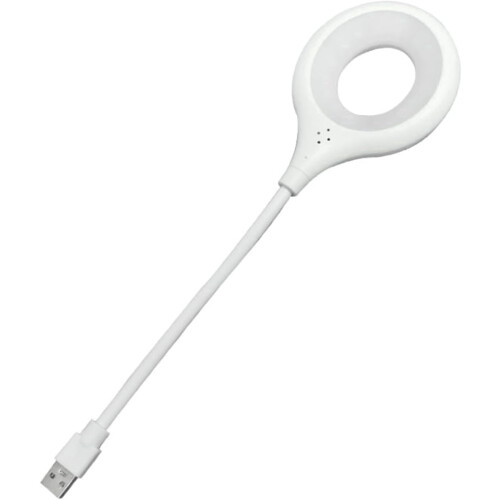 Επιτραπέζιο φωτιστικό LED USB με φωνητικό έλεγχο και λαιμόκοψη gooseneck