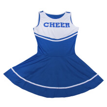 2Pièces Robe Cheerleader Femme Élastique