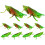 40Pièces Figurines Insectes Vertes Simulation Jouets Farce Enfants 1