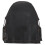 1Pièces Sac Arrière Scooter Noir En PU Et Polyester Résistant 1