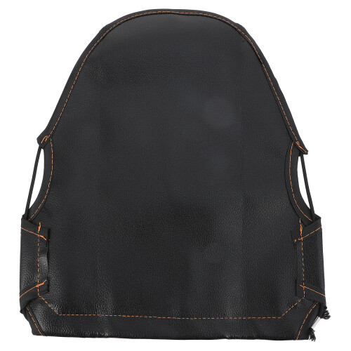 1Pièces Sac Arrière Scooter Noir En PU Et Polyester Résistant