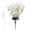 Bouquet de fleurs blanches pour la Saint-Valentin, remplissage de vase 3