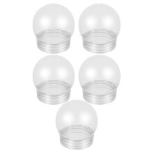 10Pièces Boules Neige Claires À DIY Pour Déco Maison