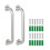 set de 2 manere din otel inoxidabil 1
