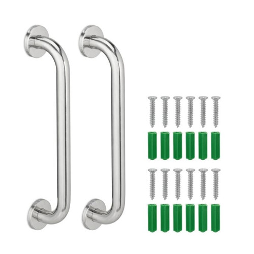 set de 2 manere din otel inoxidabil