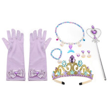3Ensembles Bijoux Enfants Sirène Violet Confortables Pour Fête