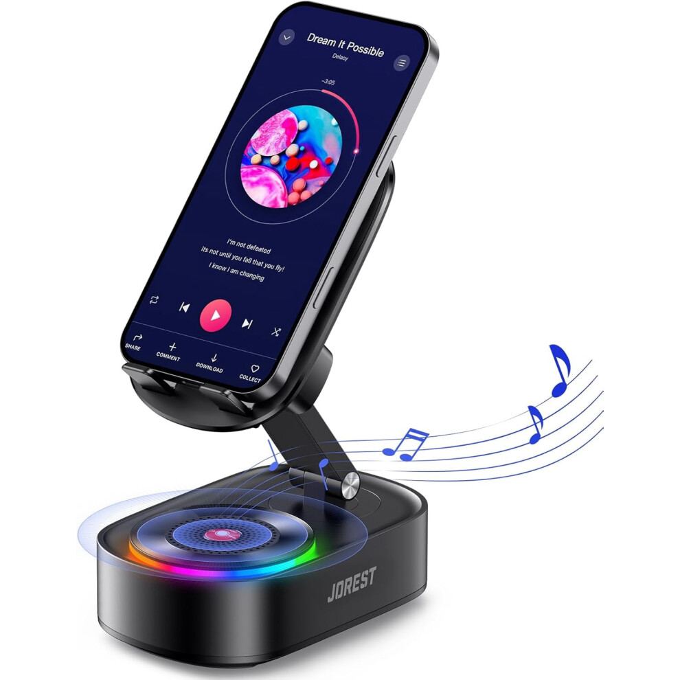 Wireless Induction Speaker With Rotating Phone Stand 9499224283688