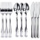 Gold Disposable Cutlery Set 300-Piece 1