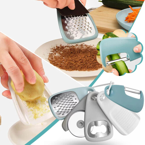 Ensemble d'ustensiles de cuisine en acier ABS 5 pièces