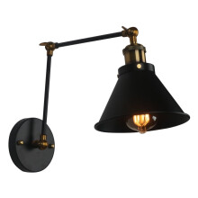 Taottu rautainen seinävalaisin eurooppalaistyylinen 18,5 cm