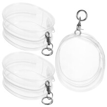 3Pcs Water-resistant Keychain Bag Pouch For Display Use With Children And Parents