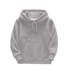 Trui voor jongens, herfsttrui, effen kleur, lange mouwen, hoodie met trekkoord, losse pasvorm, voor kinderen van 3-10 jaar, comfortabele pasvorm,