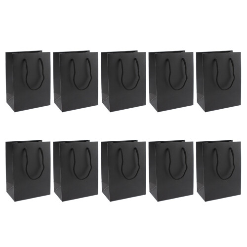 20Pièces Kraft Noir Papier Alimentaire Pour Snacks Café