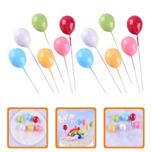 Ballongformede skummuffinstoppere – assorterte farger