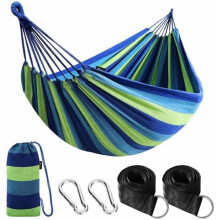 Cotton Hammock with Straps and Travel Bag 660 lb