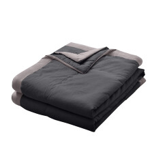 Cooling Blanket for Hot Sleepers - Silk & Cotton Filled, Double-Sided Cold Effect, Lightweight All-Season Throw for Night Sweats, Machine Washable