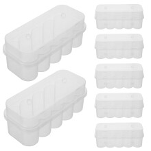 60Pièces Organisateur Clair Pour Flacons Médicaux À