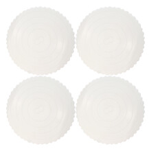 12Pièces Support Gâteau Rigide Plateau Servir Réutilisable