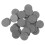 30Pcs Grey Circular Plastic Coins for Novice Tricks 6