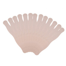 2Pièces Accessoires Bois Beige Ondulés Pour Glaces Manuelles