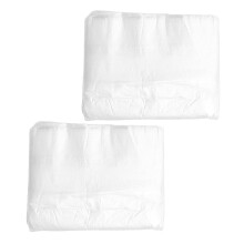2PiĂšces Sacs Bain Pied Jetables Pe Transparent Usage Domestique Spa