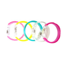 15Pièces Bracelets LED Colorés Lumineux Pour Concerts Et Sorties Sûres