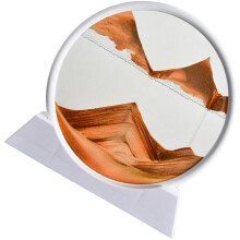 4Pièces Peinture Sable Décor Stylée Pour Bureau Et Séjour