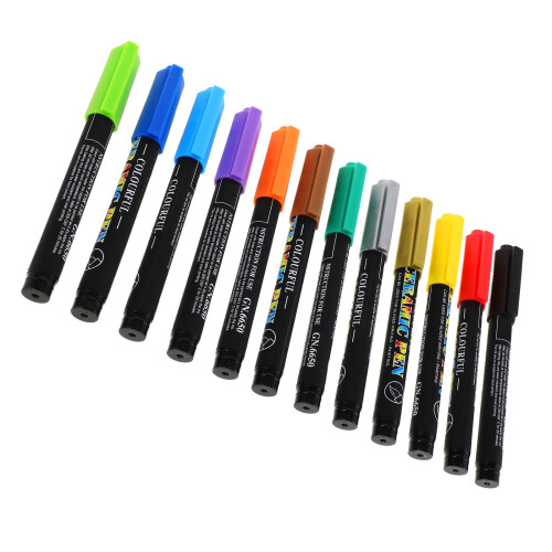 1Ensemble Feutres Peinture Plastique Pour Souple