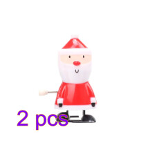 2Pièces Jouets Mécaniques Colorés Père Noël Jeu Enfant Sans Batterie