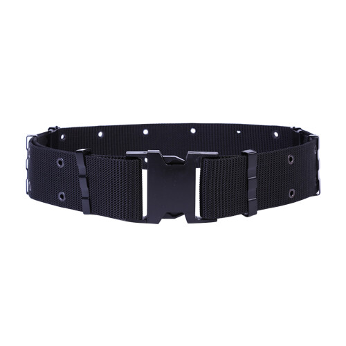 3Pièces Ceinture Tactique Nylon Noir Réglable Rapide