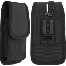 OUNONA Waist Bag with Belt Clip for Cell Phone, Compatible with 6G Smartphones, Hands-Free Carrying Pouch for Outdoor Activities