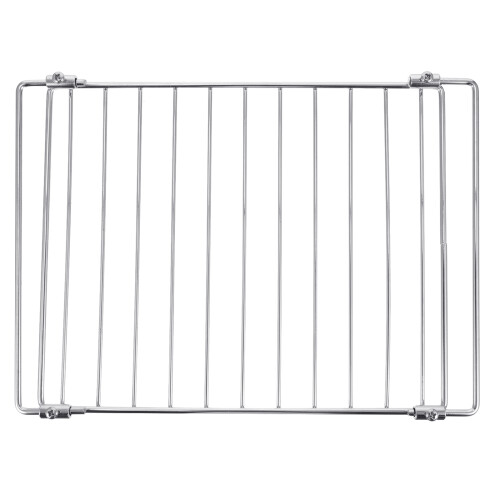 3Pièces Grille Bbq Electrique Argentée Résistante Antiadherent