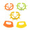 15Pièces Dispositifs De Sevrage Cattle Anneaux Durable Couleurs 1