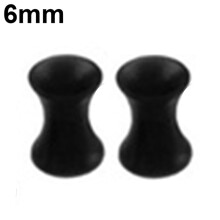 Expansor de oreja, joyería de moda para piercings corporales, túneles de oreja de silicona para hombres y mujeres, dilatadores para fiestas de
