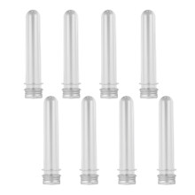 75Pièces Tubes Plastique Transparente Bouchon, Nettoyage Facile