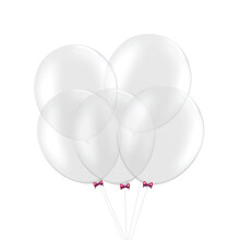 Transparente Latexballons, 36 Zoll (ca. 91 cm) rund, 6er-Pack
