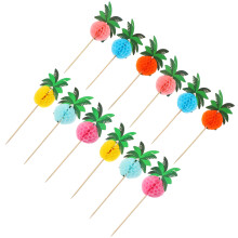 200Pièces Bâtons Cocktail Bois Pour Snacks Fruits Décoration