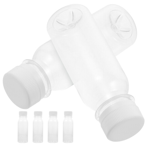 30Pièces Bouteilles Transparentes En Pet Pour Stockage Réutilisable