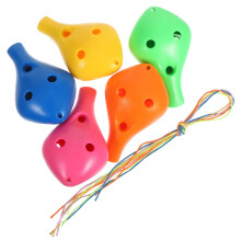 20Pièces Instruments Ocarina ABS Colorés Pour Apprentissage